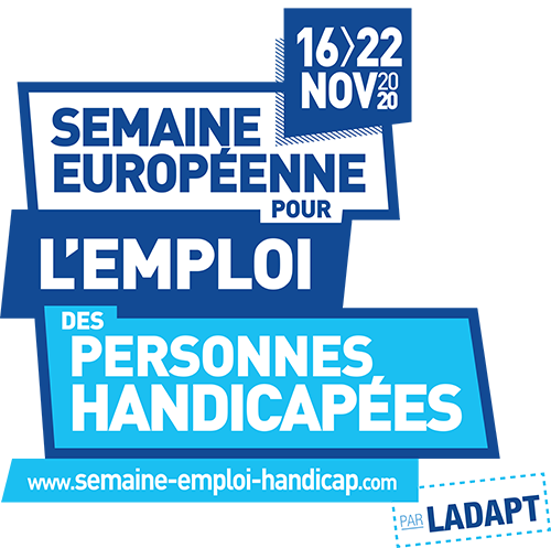 Semaine européenne pour l'emploi des personnes handicapées 2020 - logo